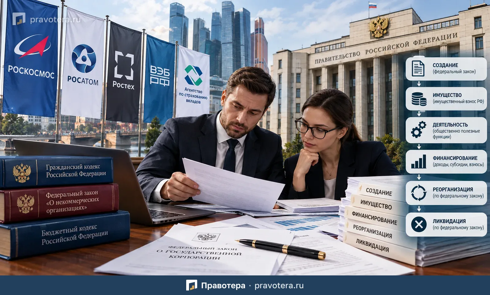 Государственные корпорации в России: как они создаются, финансируются, реорганизуются и ликвидируются