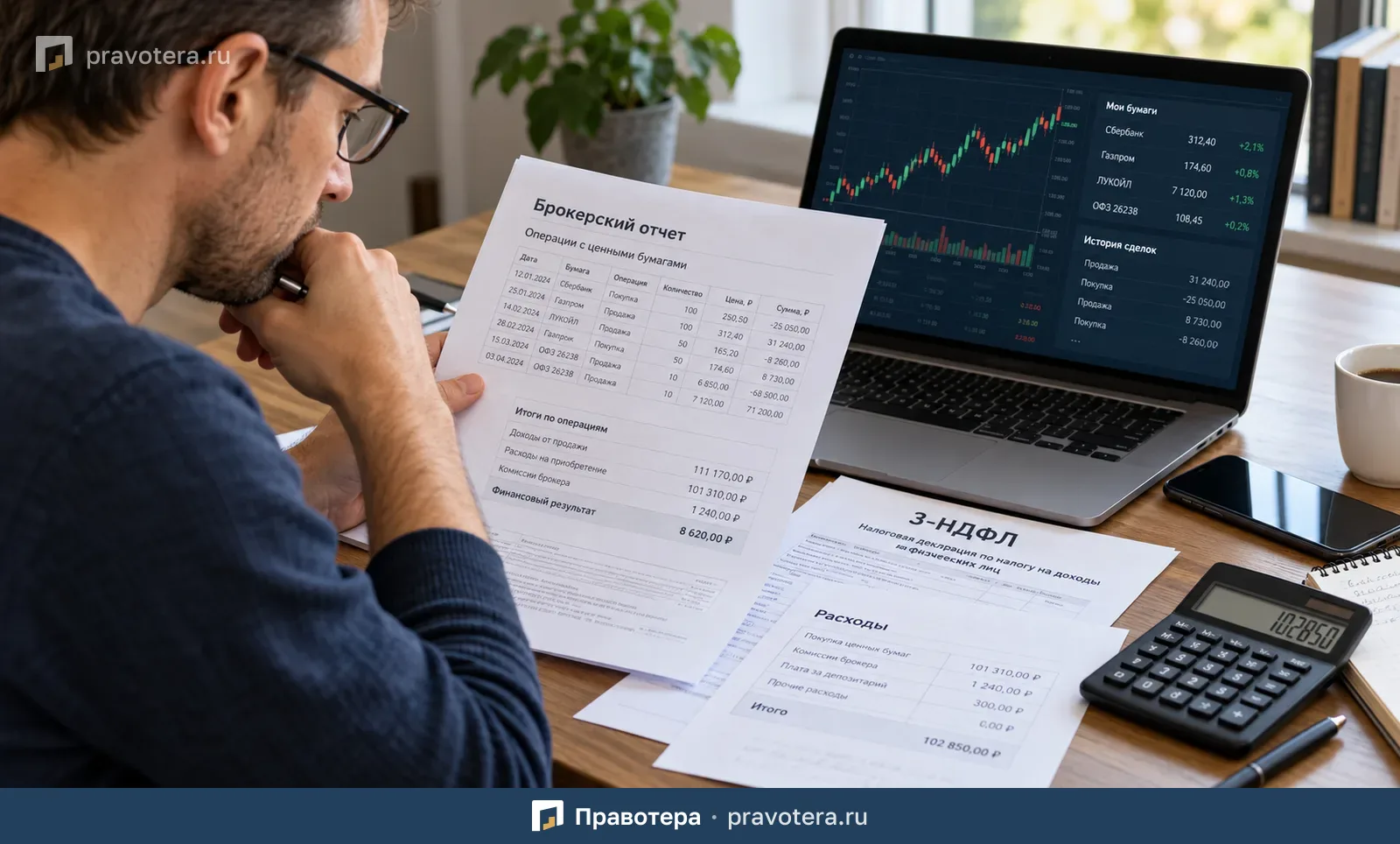 Какие расходы уменьшают НДФЛ при продаже ценных бумаг