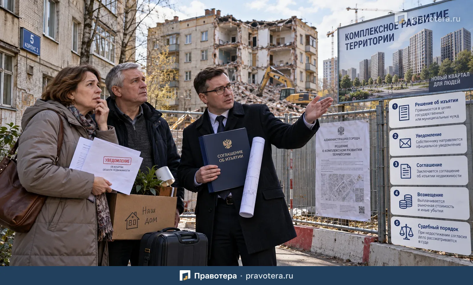 Изъятие жилья для государственных или муниципальных нужд: порядок, компенсация и права собственника